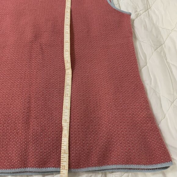 Emporio Armani Le Collezioni Women’s Cashmere Sleeveless Top Rose Pink Sz 12 - Picture 8 of 8
